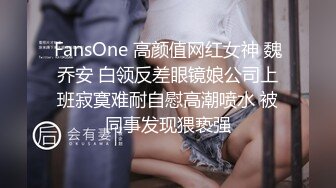 FansOne 高颜值网红女神 魏乔安 白领反差眼镜娘公司上班寂寞难耐自慰高潮喷水 被同事发现猥亵强